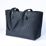 Ostrich Tote Bag - Slate