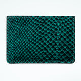 Salmon Cardholder - Turquoise/Black