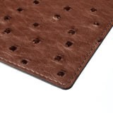 Passport Wallet - Ostrich - Syrup/Rose Gold