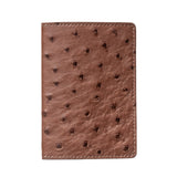 Passport Wallet - Ostrich - Syrup/Rose Gold