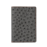 Passport Wallet - Ostrich - Anthracite/Copper