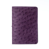 Passport Wallet - Ostrich - Plum/Ultra Violet