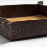 Valet Tray gift box - Brown suede lining