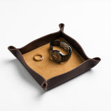 Valet Tray gift box - Black suede lining